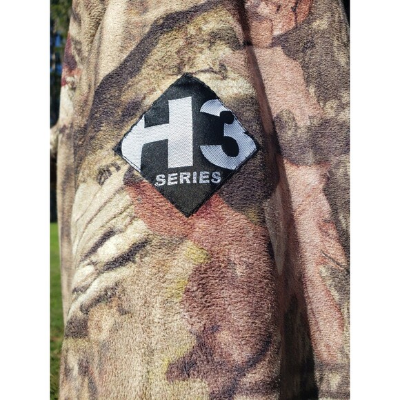 Arctic Shield Coat Men's Med Camo Hunting Front Zip Removal Hood Lined Jacket - Picture 15 of 16